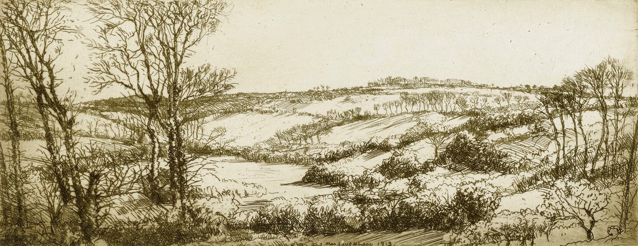 Paysage de Cornouailles no. 1 - Donald Shaw MacLaughlan