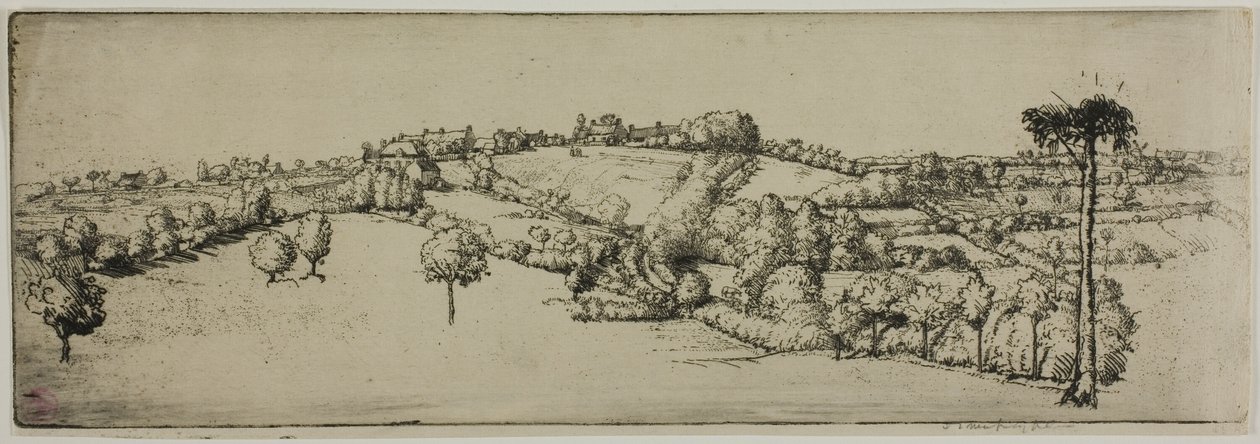 Paysage, Bretagne - Donald Shaw MacLaughlan