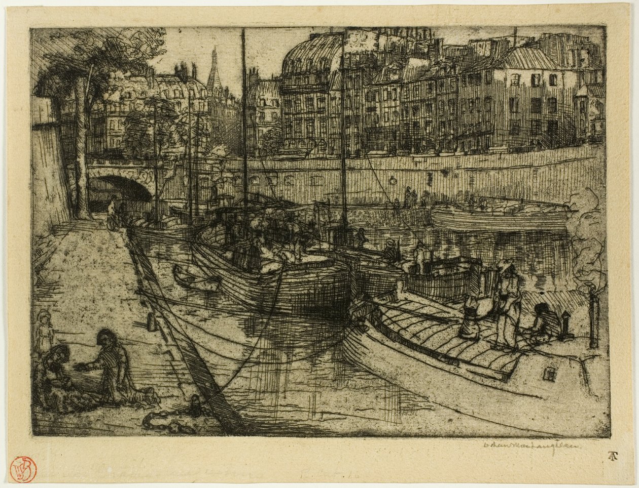 Quai des Grands Augustins - Donald Shaw MacLaughlan