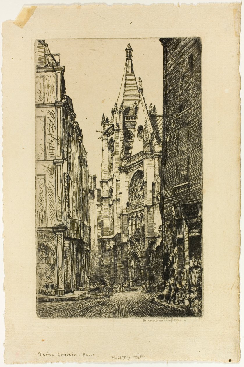 Saint-Séverin, Paris - Donald Shaw MacLaughlan