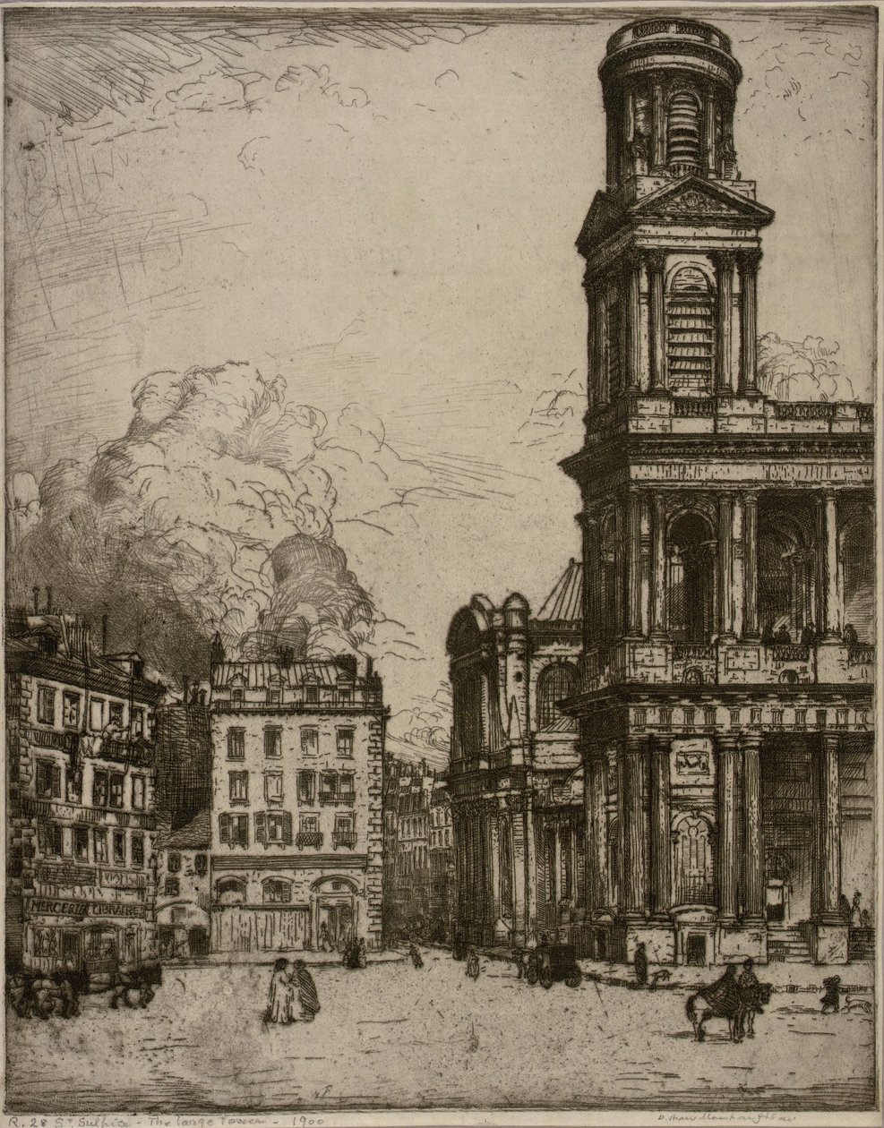 St. Sulpice Paris, La Grande Tour - Donald Shaw MacLaughlan