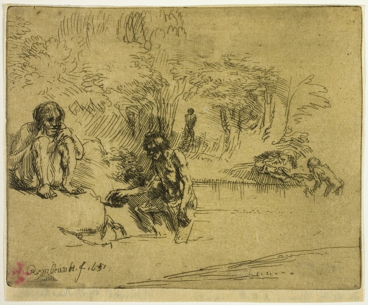 Les Baigneuses - Donald Shaw MacLaughlan