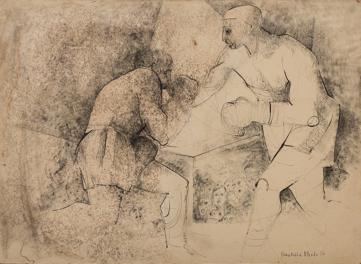 Match de boxe - Donatella Merlo