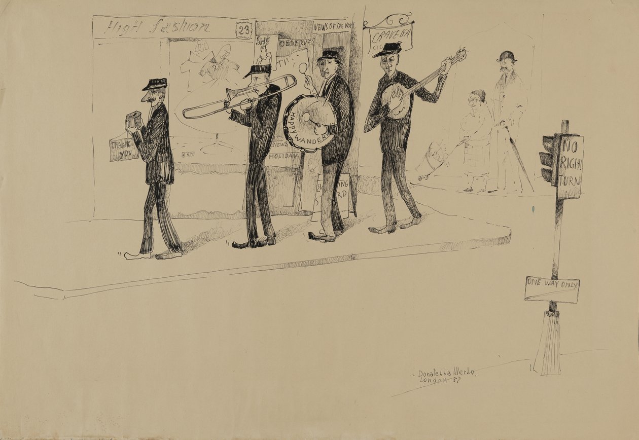 Les colporteurs ou la fanfare - Donatella Merlo