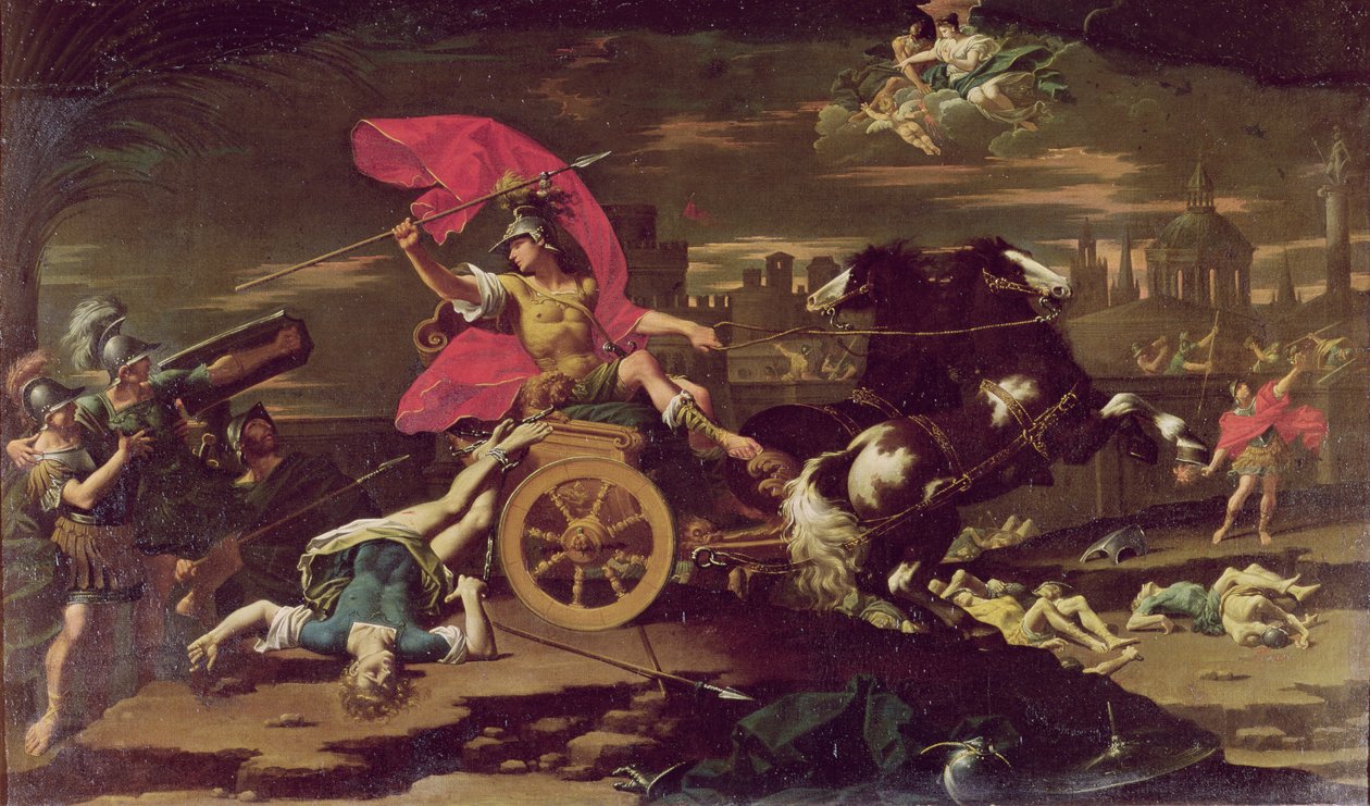 Achille traînant le corps d
