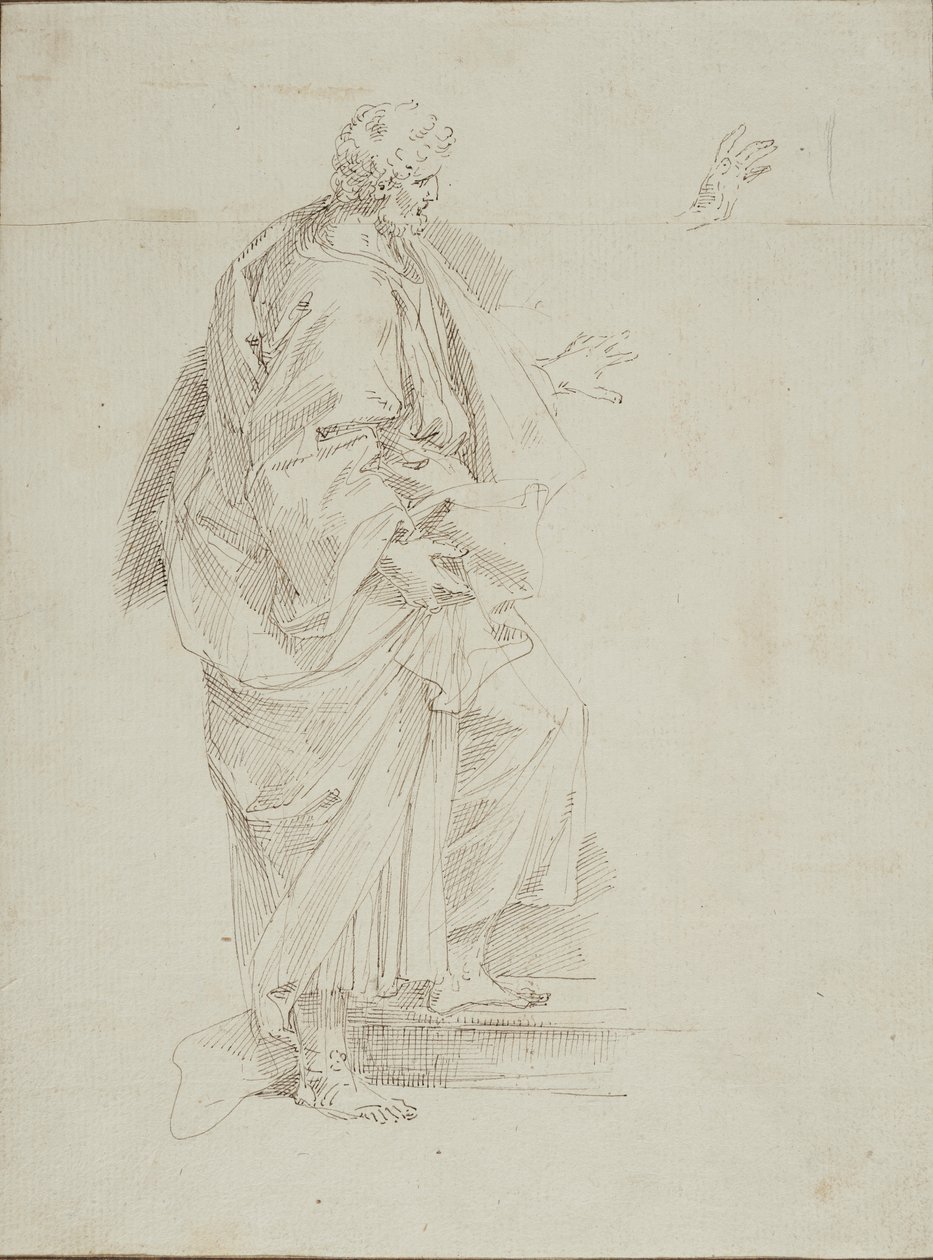 Personnage masculin debout - Donato Creti