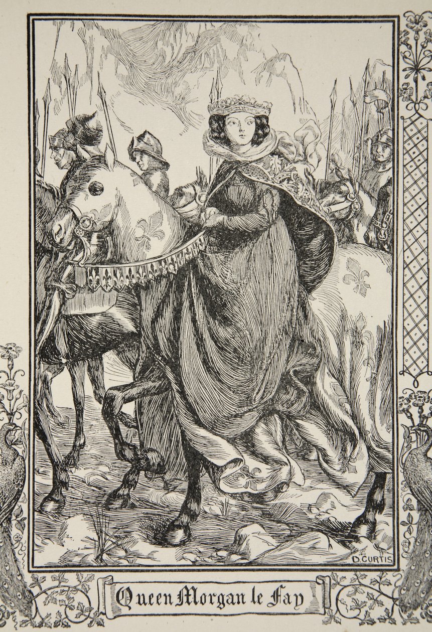 Reine Morgan le Fay, illustration de 