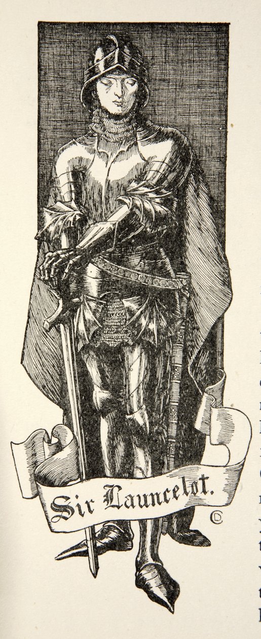 Sir Launcelot, illustration de 