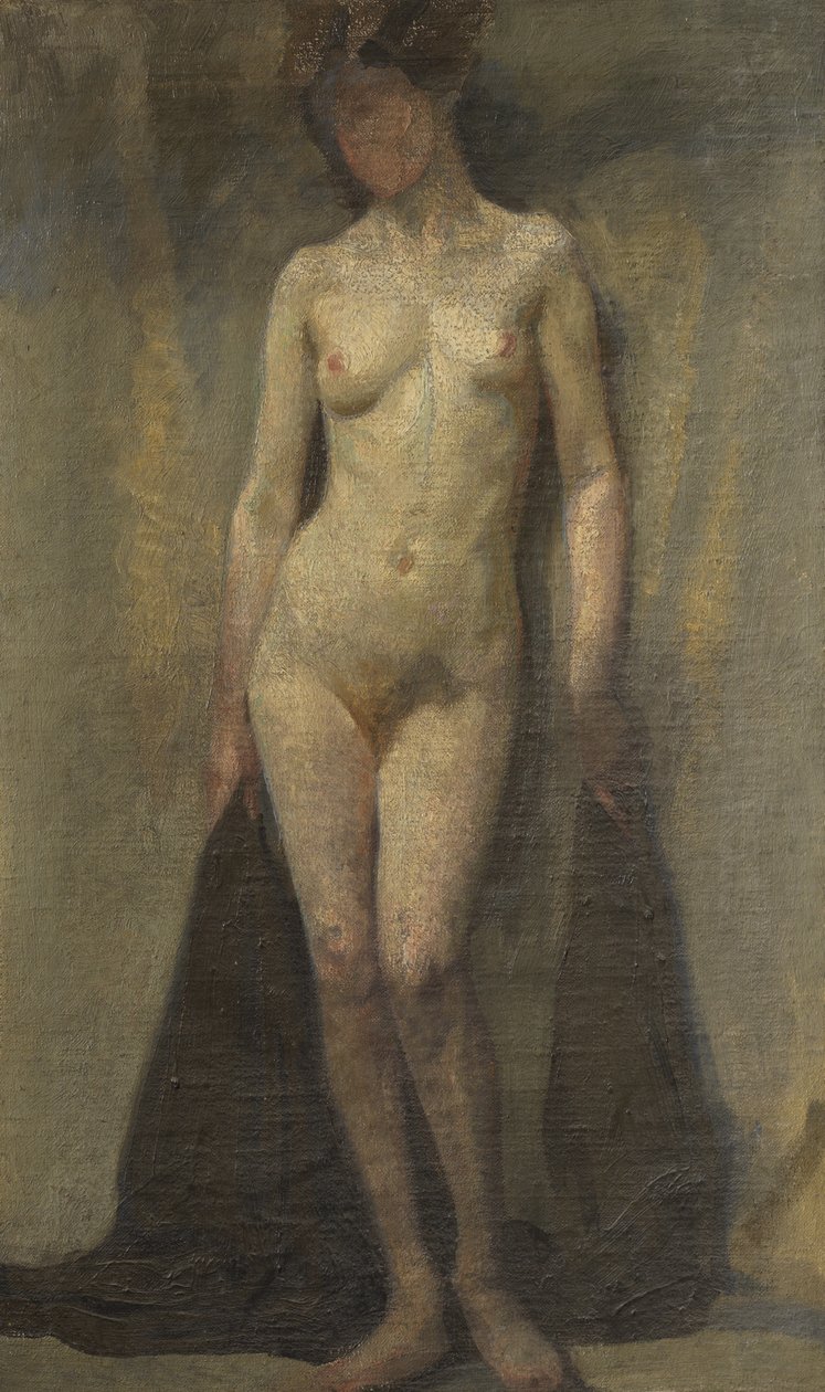 Nu féminin debout (recto), c.1910 - Dora (attr. to) Carrington
