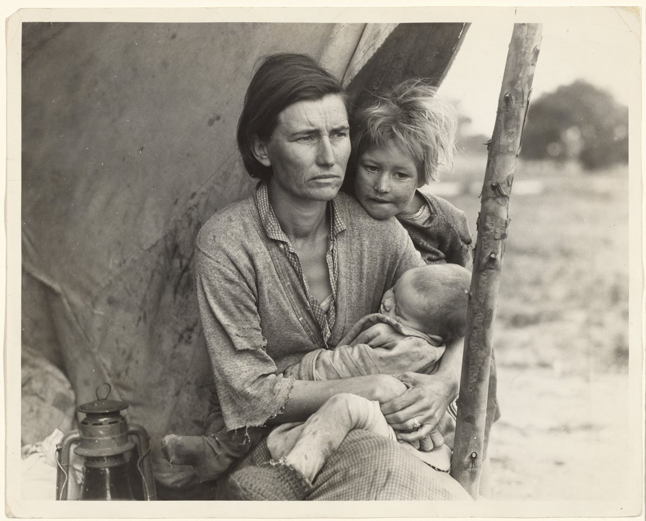 Cueilleurs de pois sans ressources, Californie - Dorothea Lange