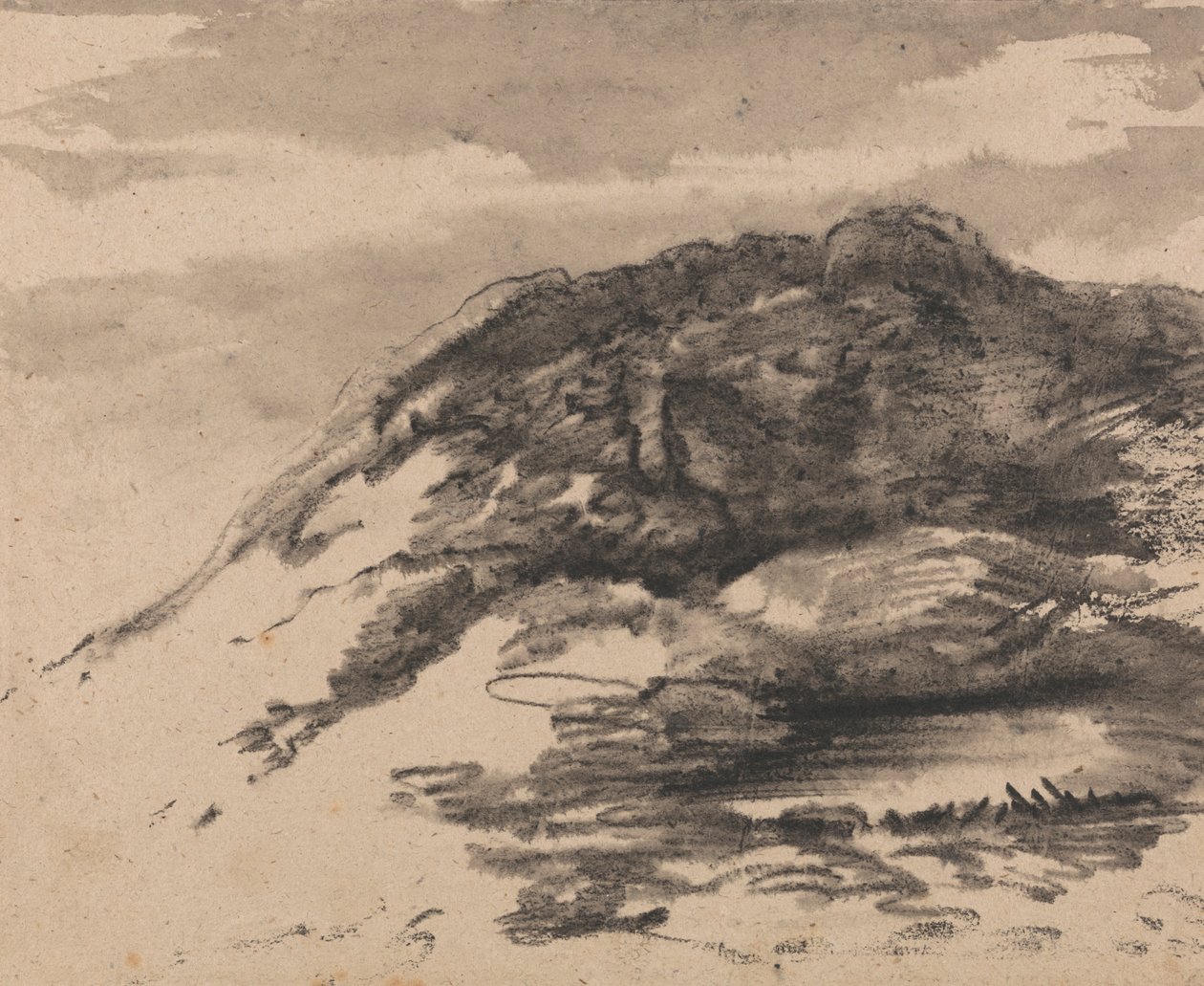 Composition inspirée par les Peintures de Richard Wilson de Cader Idris - Dr. Thomas Monro