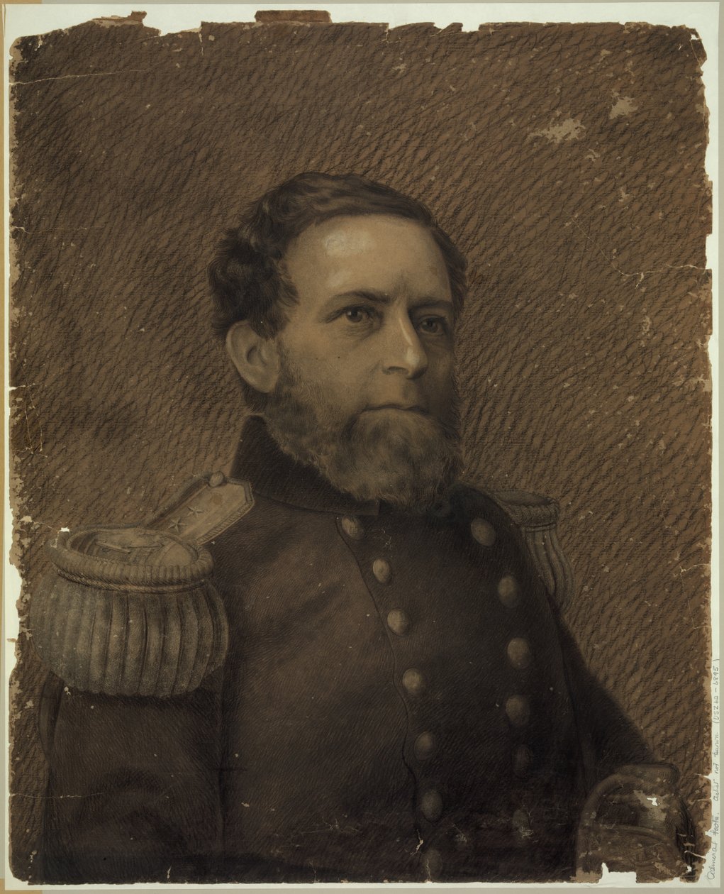 Amiral Andrew H. Foote, portrait en buste, en uniforme militaire - Drawings