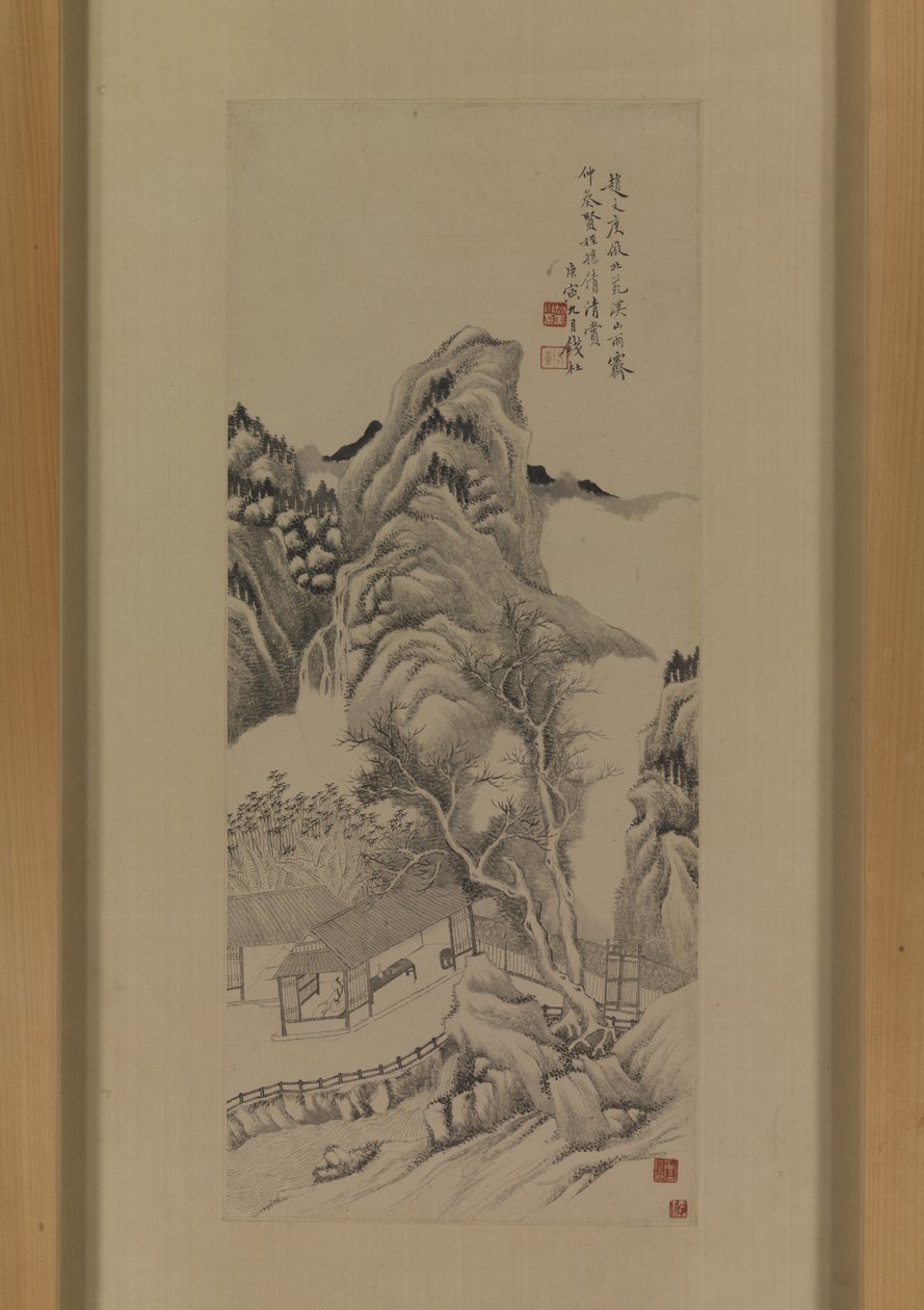Après La Copie De Zhao Zuo De Ruisseaux Et Montagnes De Dong Yuan Après La Pluie - Du Qian