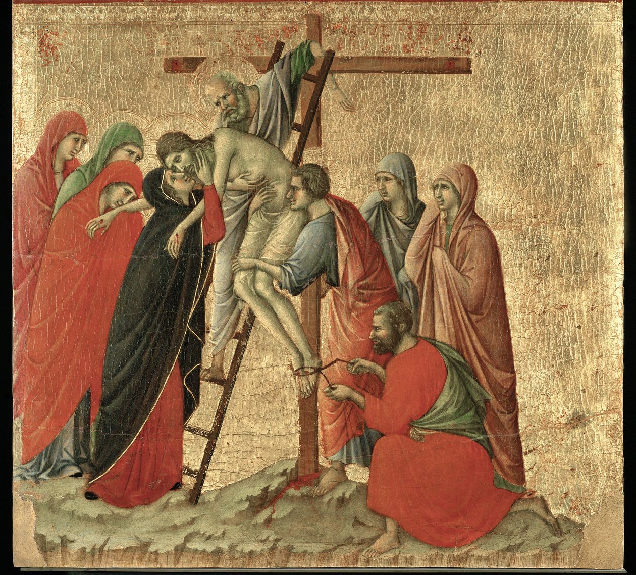Autel Maesta, peint en 1308-1311 pour la cathédrale de Sienne ... - Duccio di Buoninsegna