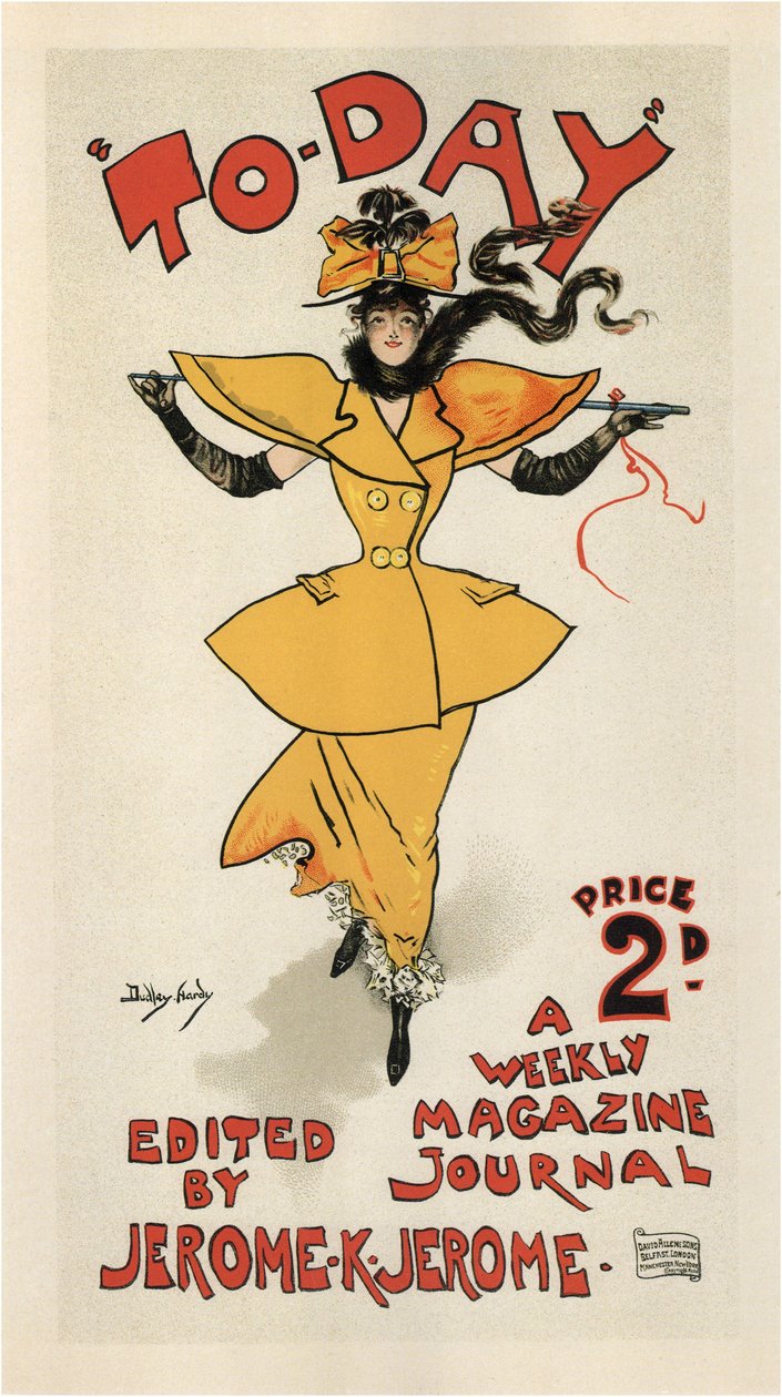 Journal To-Day, édité par Jerome K. Jerome, affiche, 1895 - Dudley Hardy