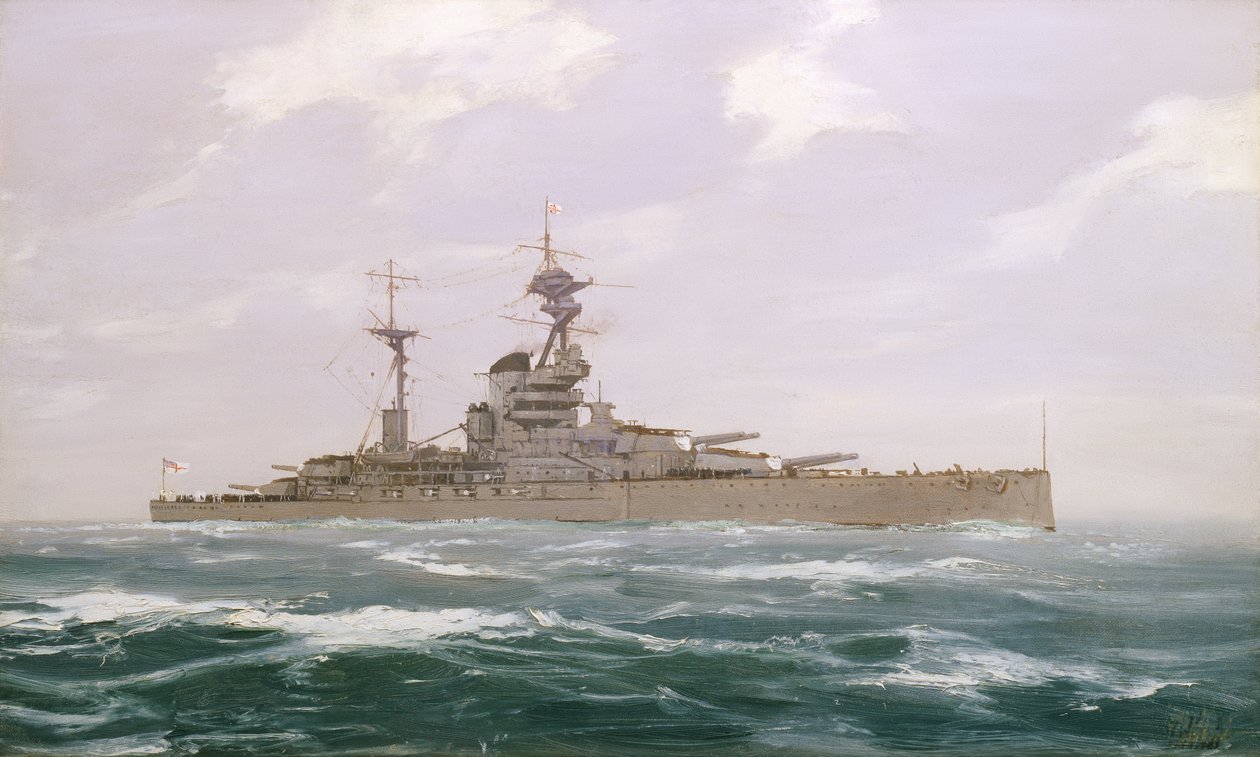 HMS Resolution, 1923 - Duff Tollemache