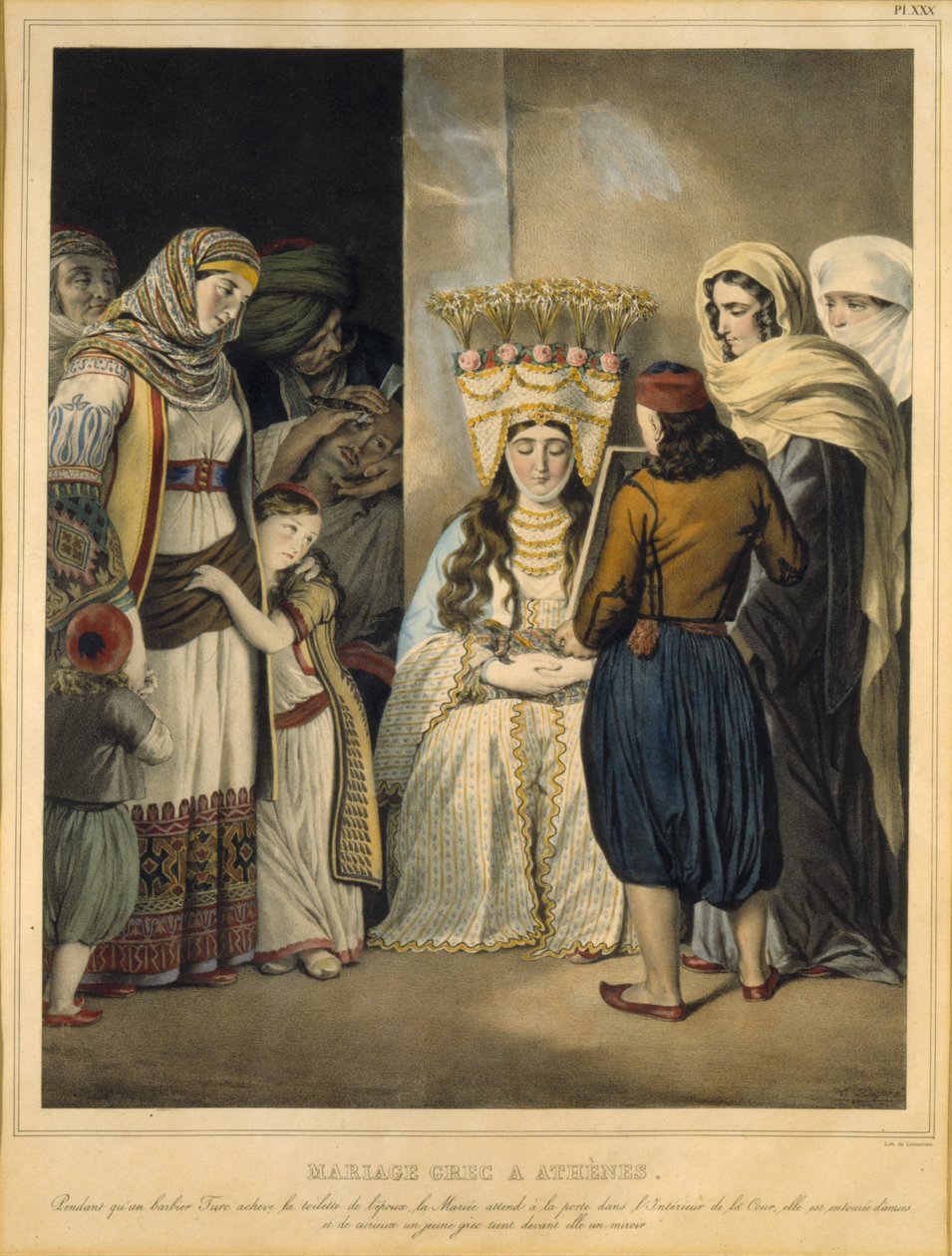 Mariée athénienne - Louis Dupré