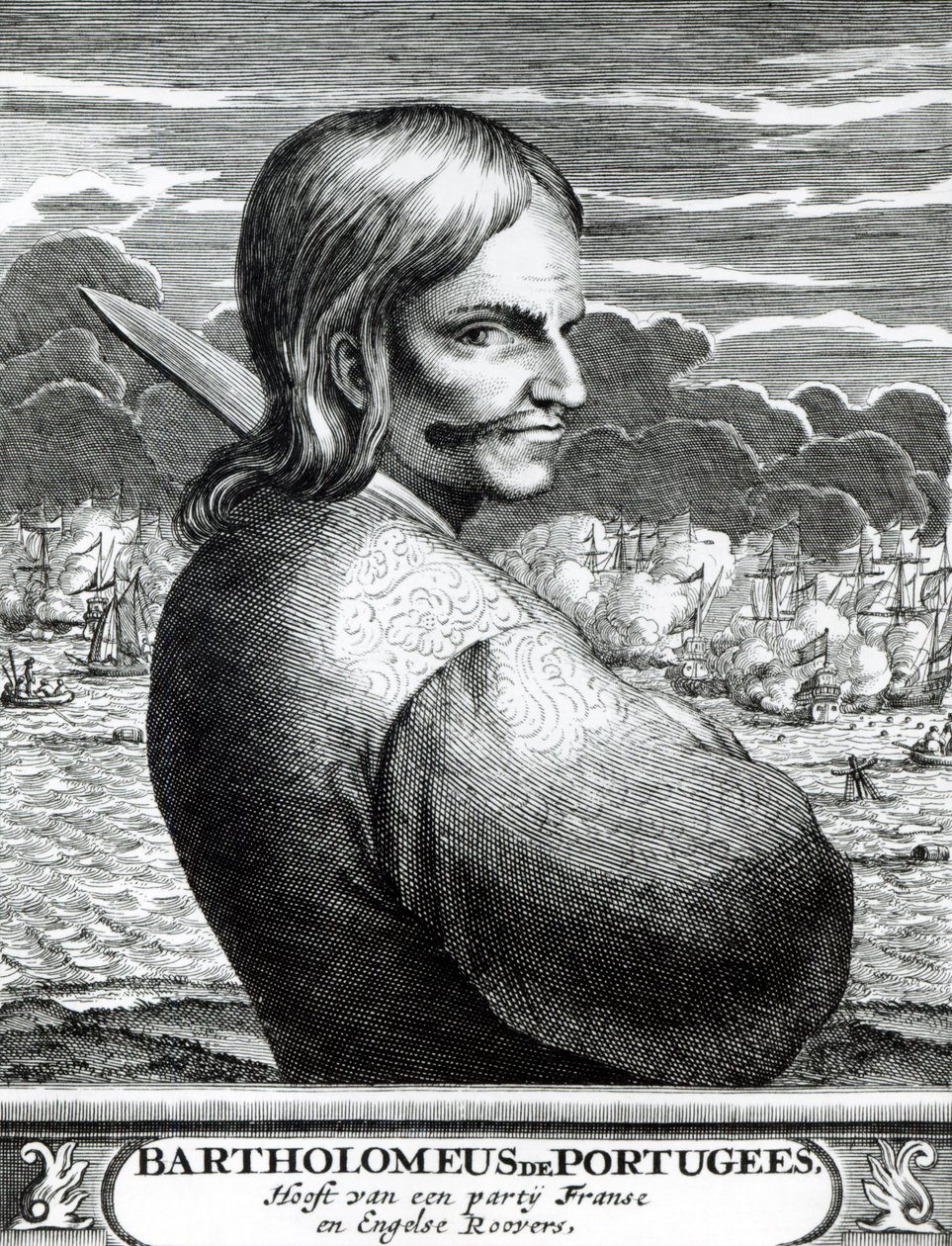Portrait de Bartholomeus de Portugees, tiré de 