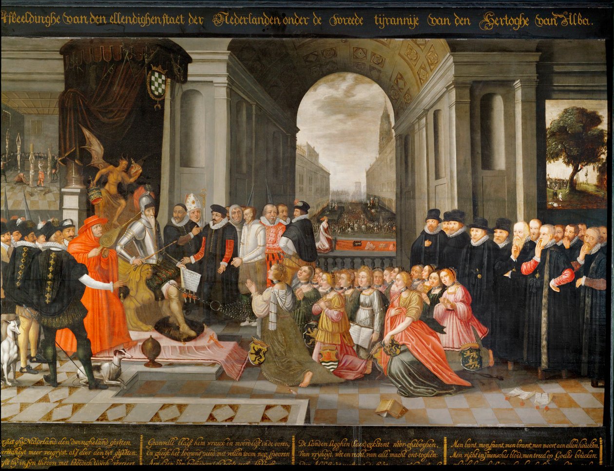 Allégorie sur le règne de terreur du duc d