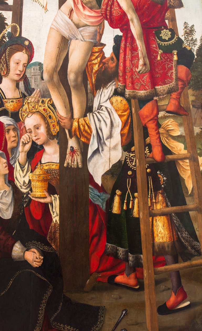 Descente de croix,1520 (huile sur toile) - Dutch School