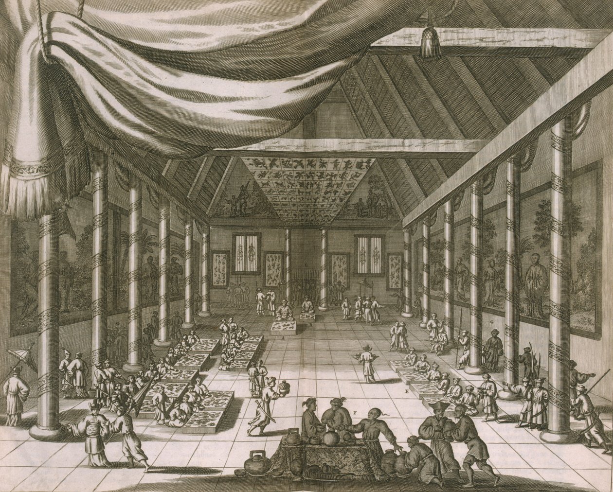 Palais impérial, Pékin, 1670 - Dutch School