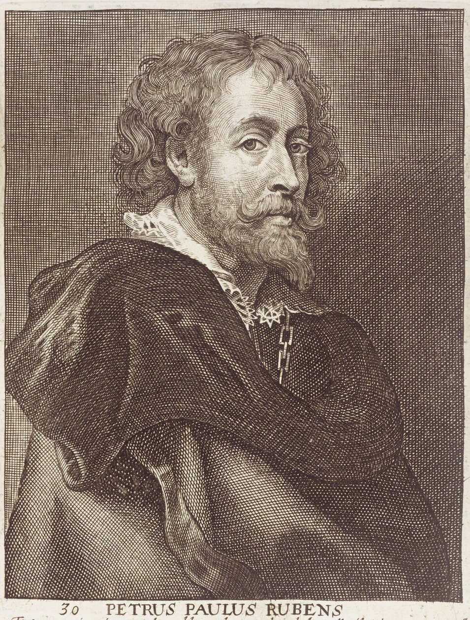Portrait de Peter Paul Rubens, planche 30 d