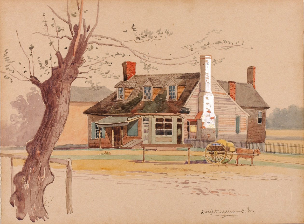 Bureau de poste de Williamsburg, vers 1890 - Dwight Williams