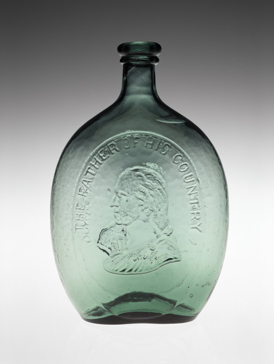 Flacon figuré - Dyottville Glass Works