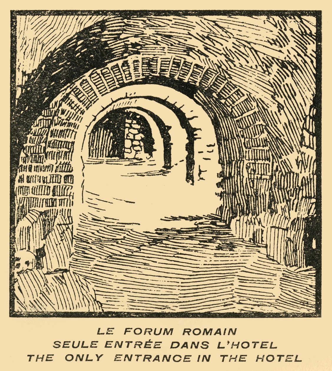 Le Forum Romain Seule Entrée dans l