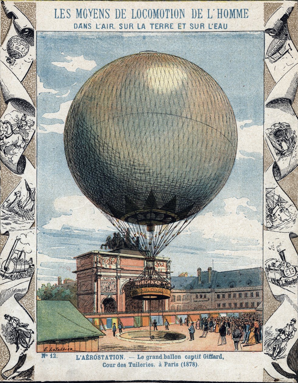 Opération de gonflage et d