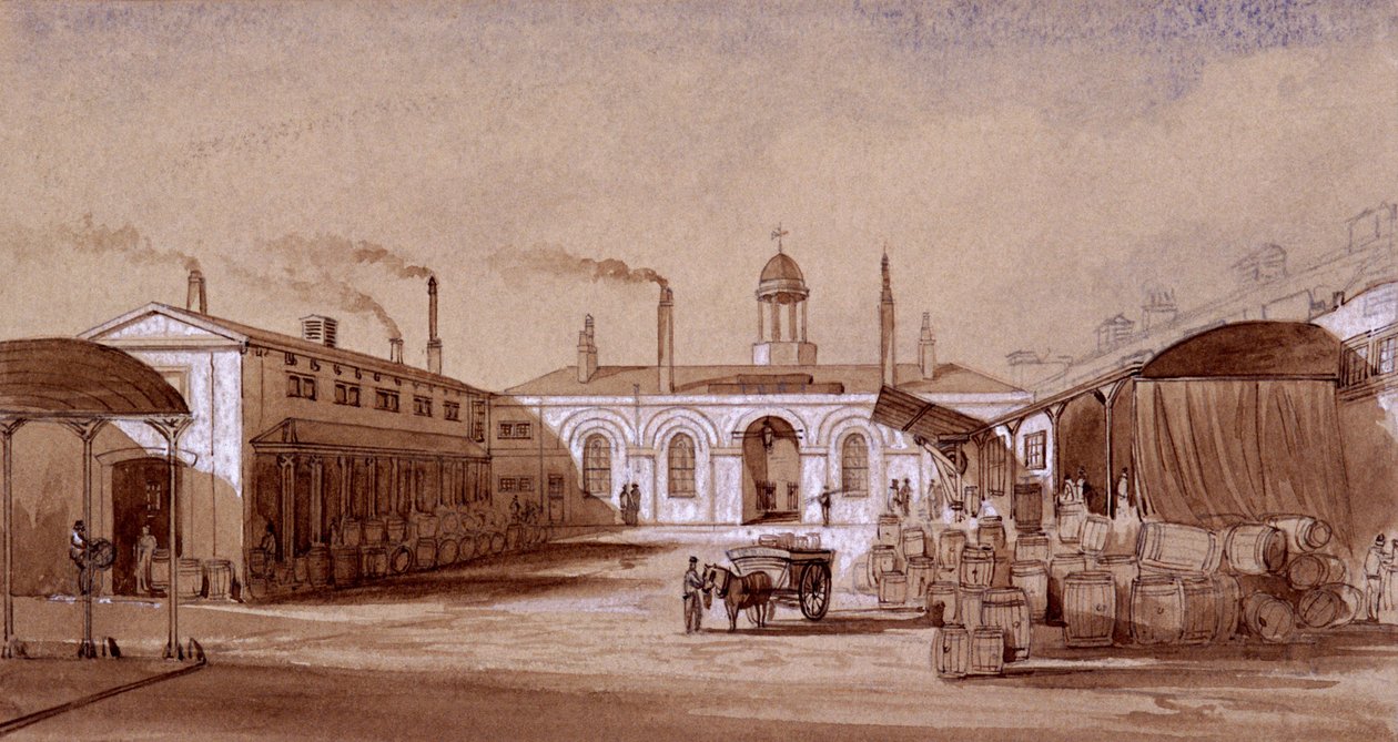 Albany Street, St Pancras, Londres, vers 1830 - E Noyce