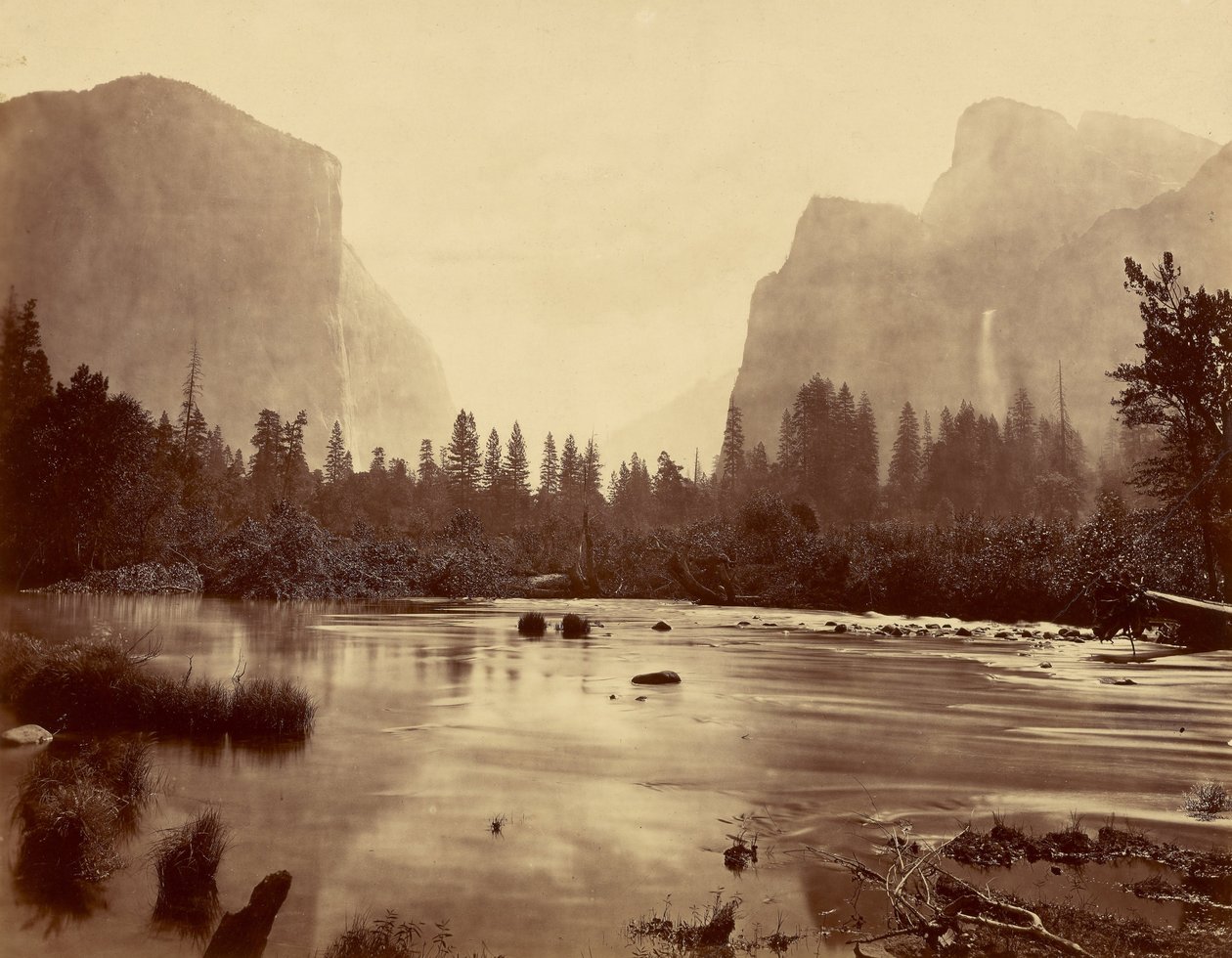 Vallée du Yosemite, de Rocky Ford - Eadweard Muybridge