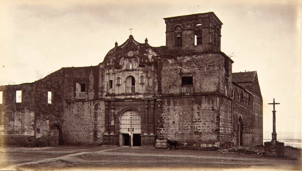 Église de San Francisco, Panama - Eadweard Muybridge