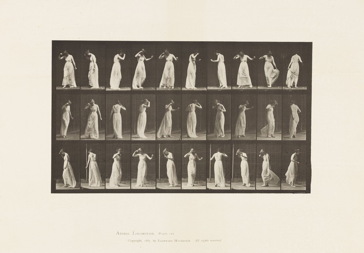 Planche 194. Danse - Eadweard Muybridge