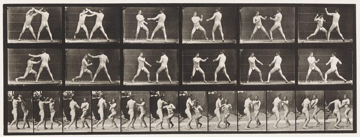 Planche 329. Boxe; (Chaussures) - Eadweard Muybridge