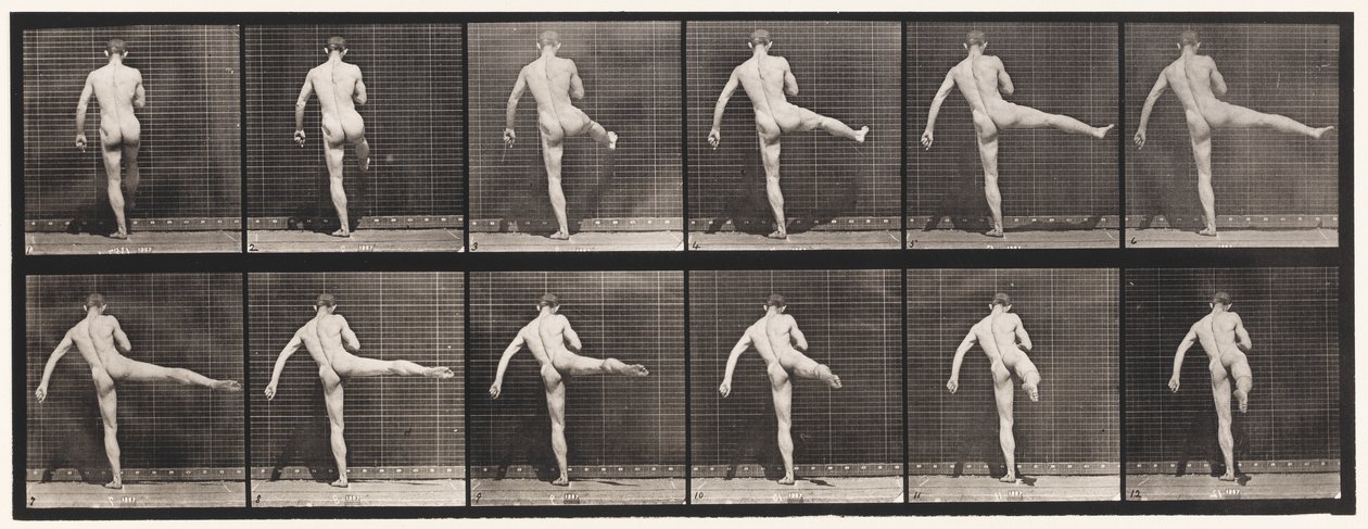 Planche 369. Première action de ballet - Eadweard Muybridge