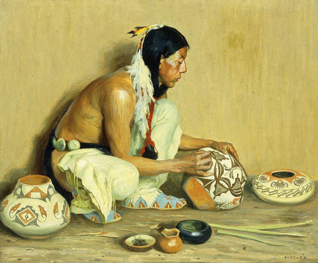 Le Potier - Eanger Irving Couse