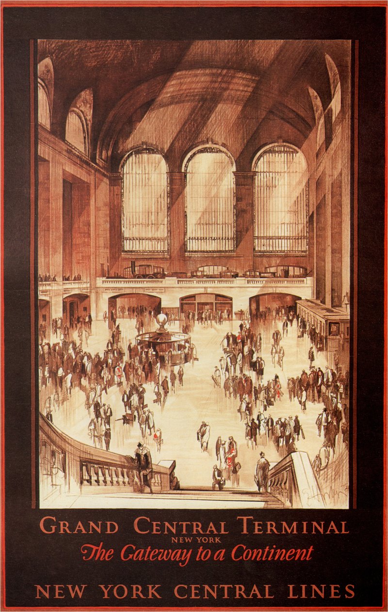 Grand Central Terminal, New York, 1927 - Earl Horter