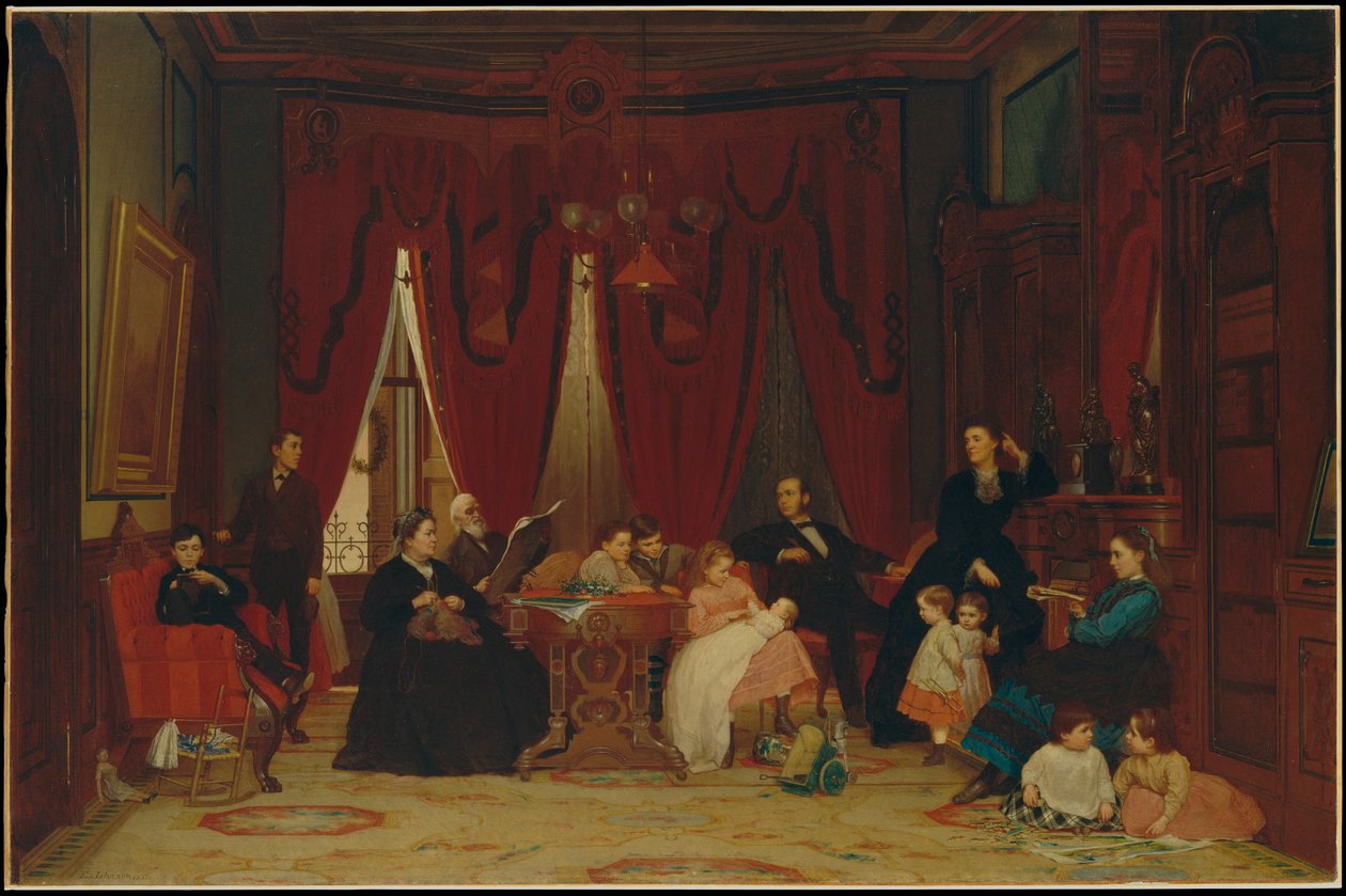 La famille Hatch - Eastman Johnson