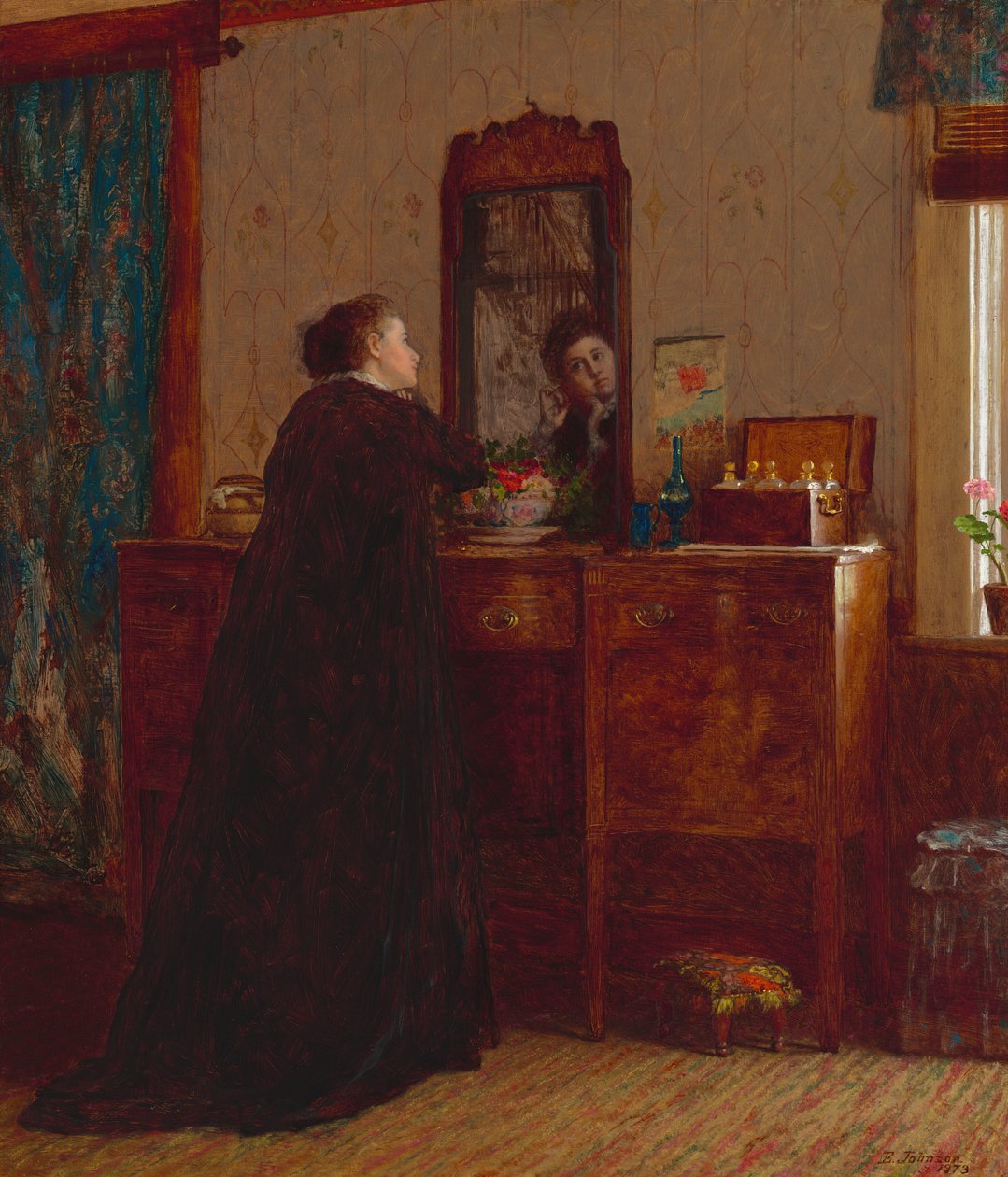 La toilette - Eastman Johnson