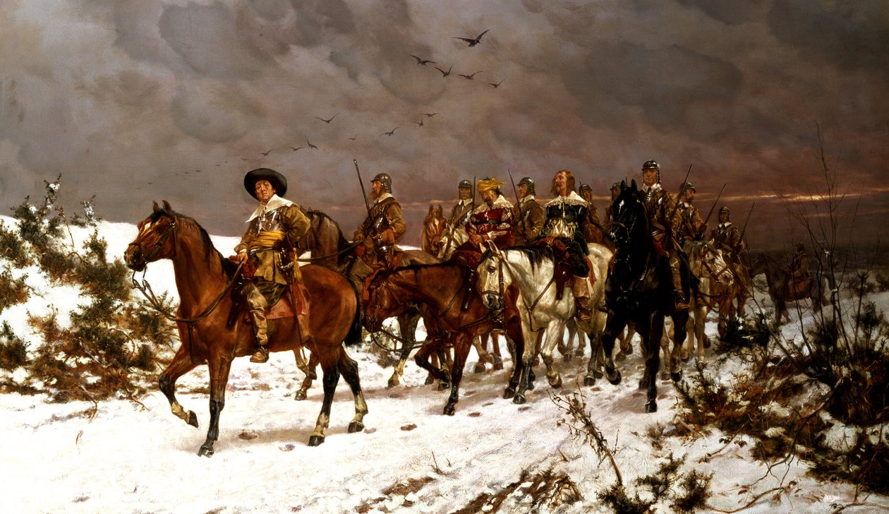 Après Naseby, 1645 - Edgar Bundy