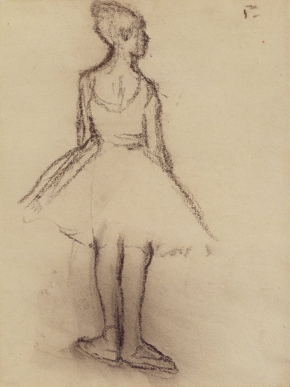 Ballerine vue de dos - Edgar Degas