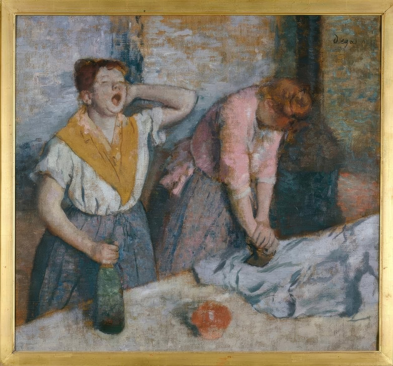 Repasseuses - Edgar Degas