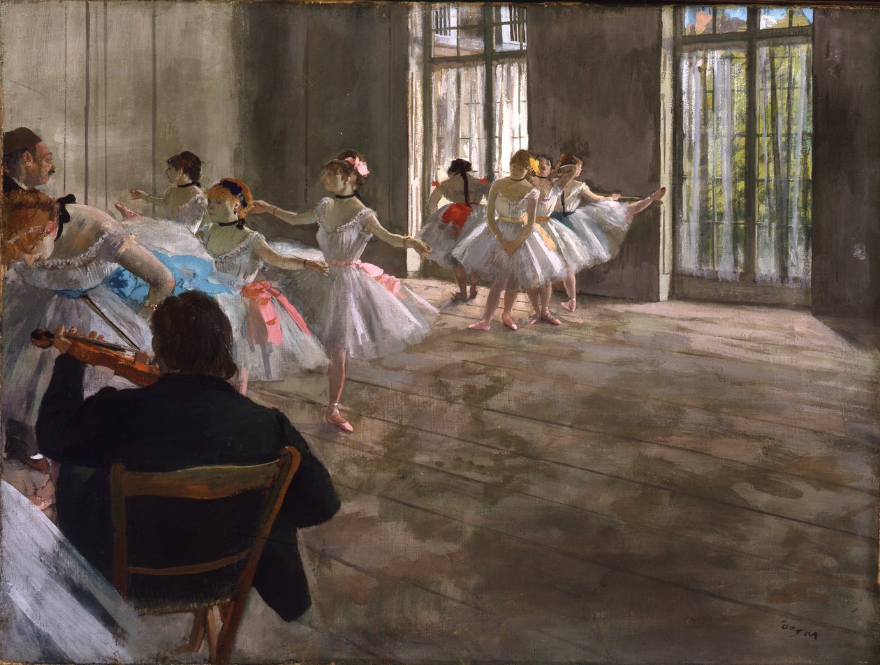 Répétition au Foyer - Edgar Degas