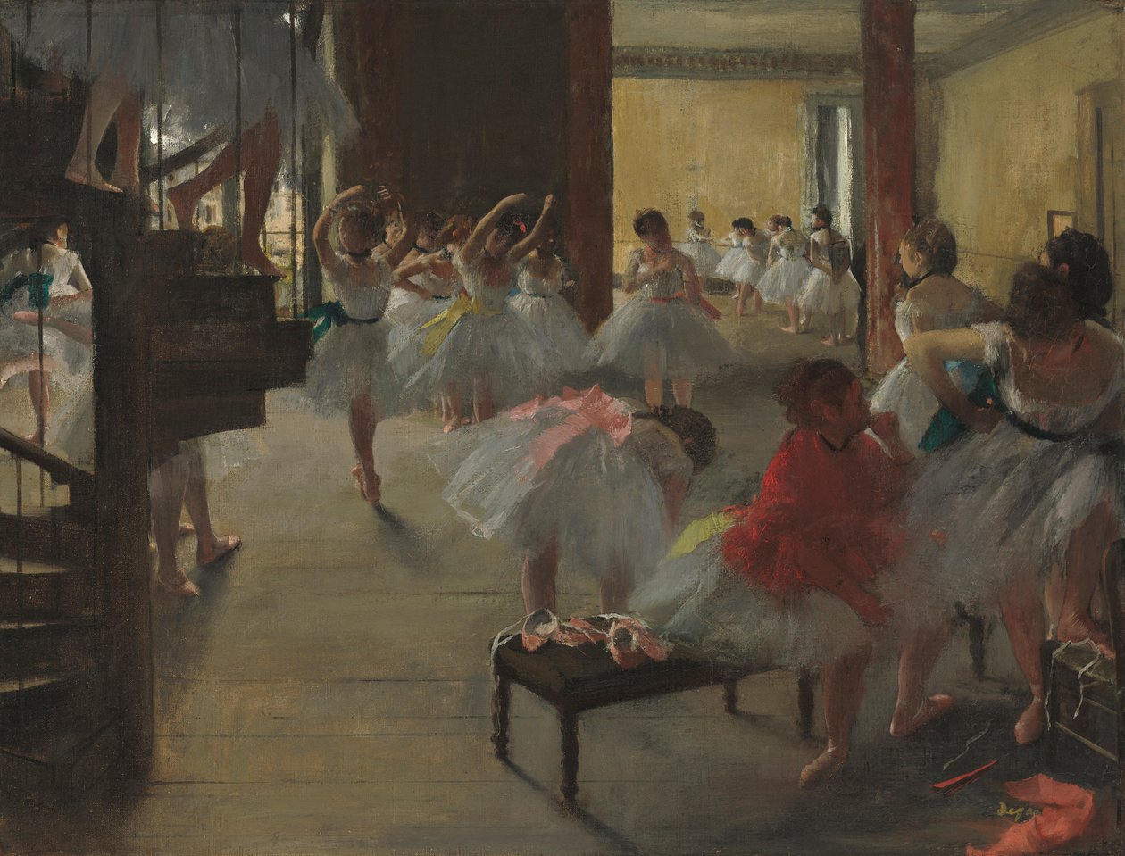 La Classe de danse, vers 1873 - Edgar Degas