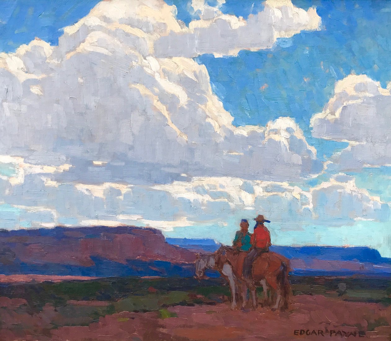 Arizona Sky, par Edgar Alwin Payne - Edgar Alwin Payne