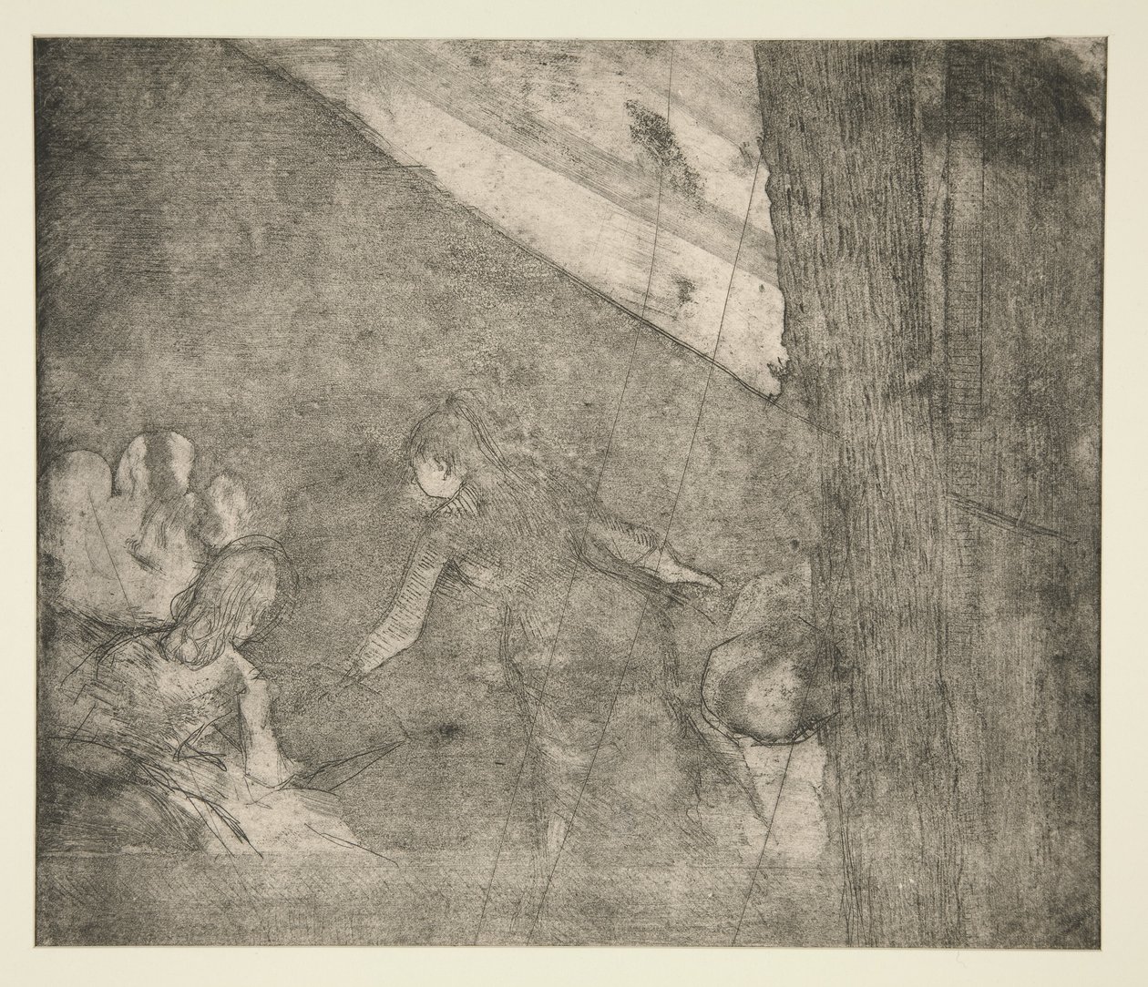 Aux Ambassadeurs, vers 1877 - Edgar Degas