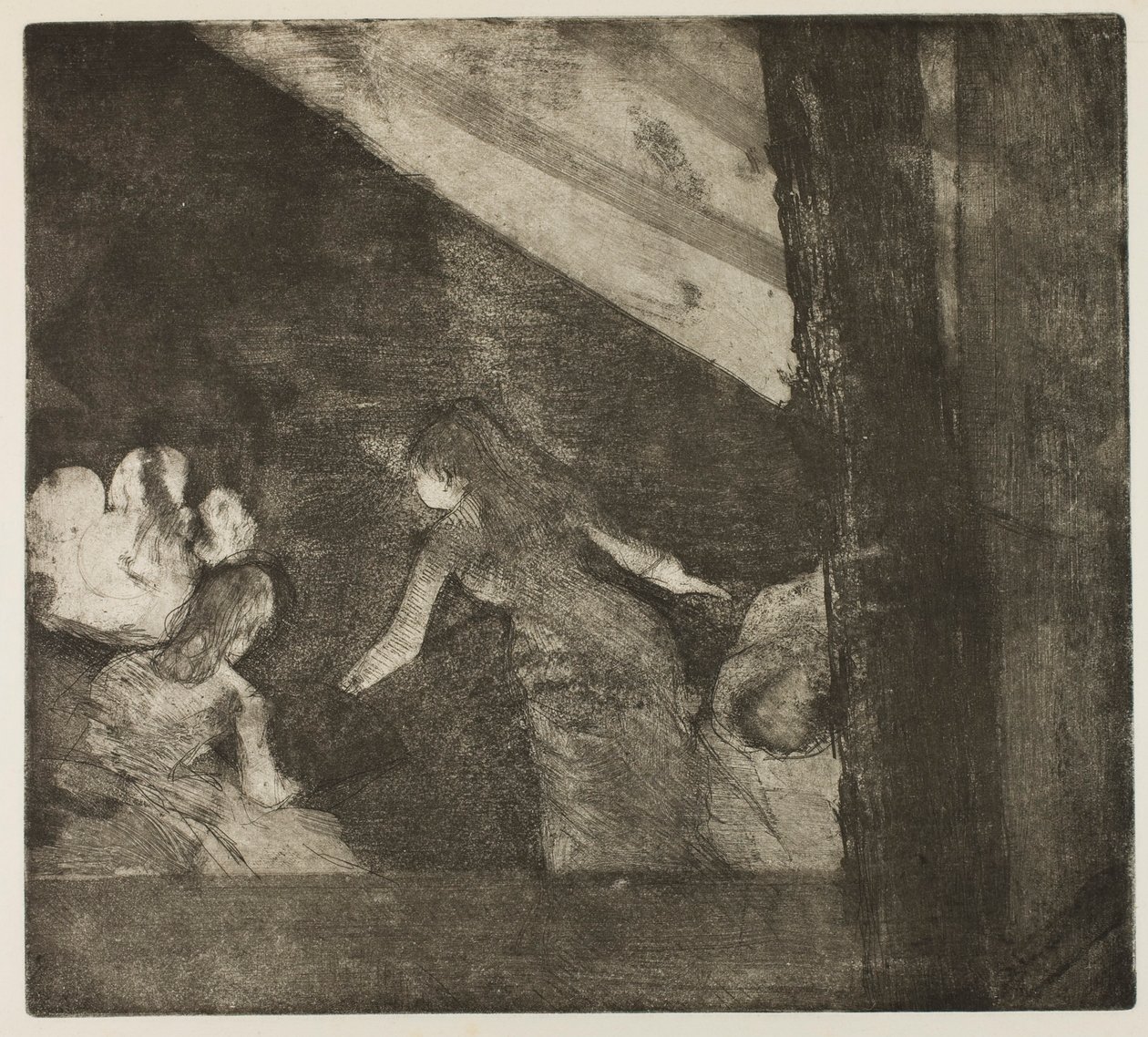 At the Café des Ambassadeurs - Edgar Degas