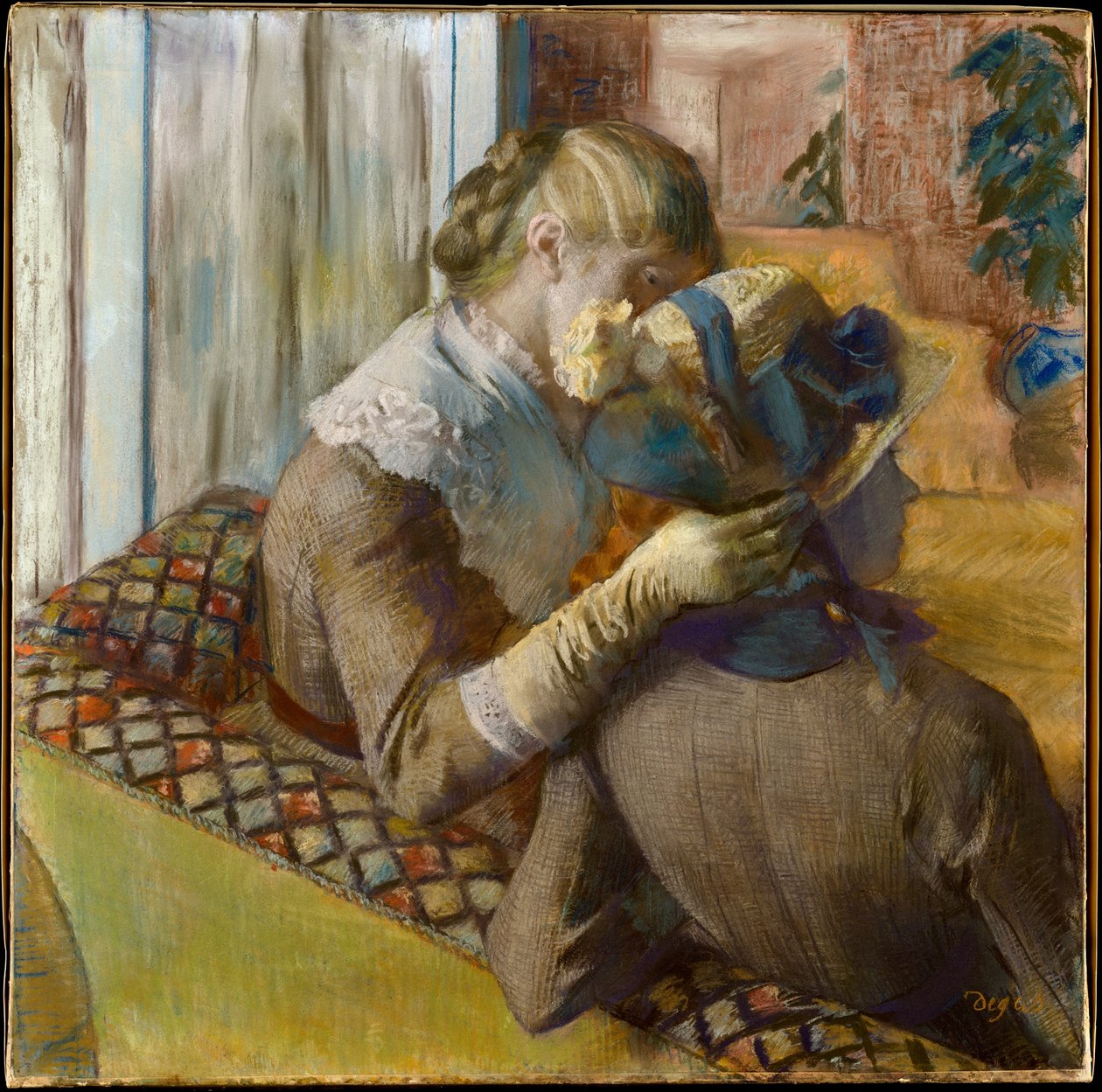 Chez la modiste - Edgar Degas