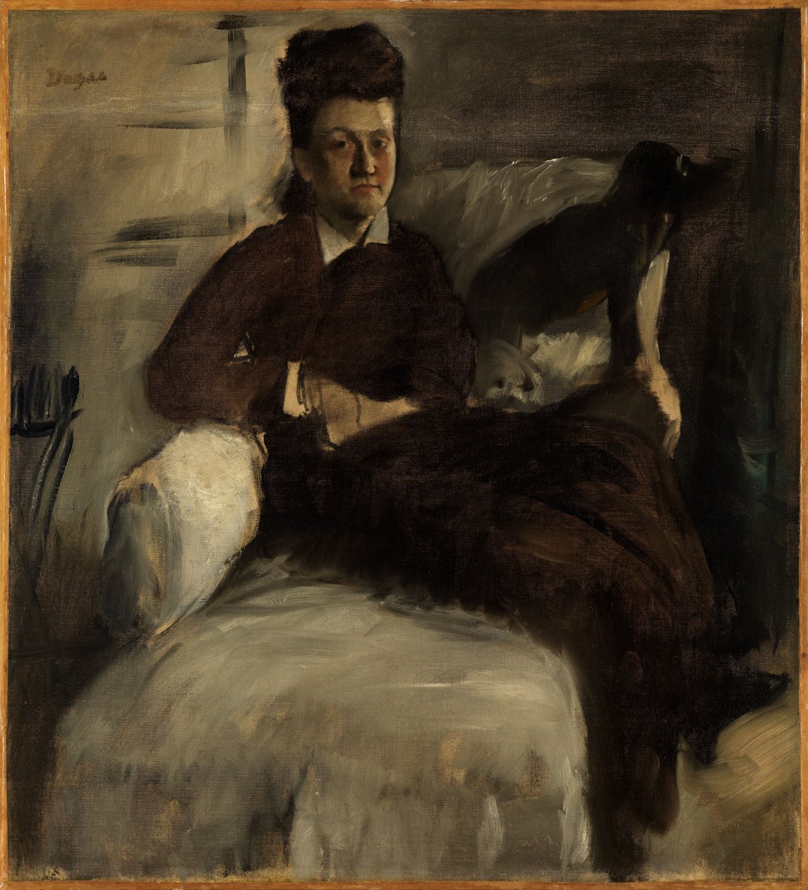 Portrait de Madame Jeantaud - Edgar Degas